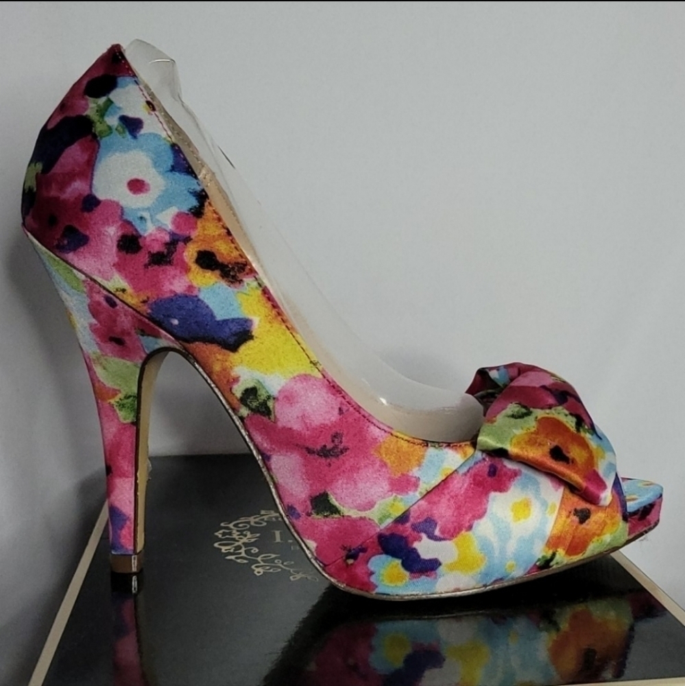 I. Miller Eylyna_yy Floral Print High Heel Shoes